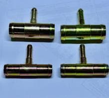 T de bronce GNV 19 × 8 × 19mm